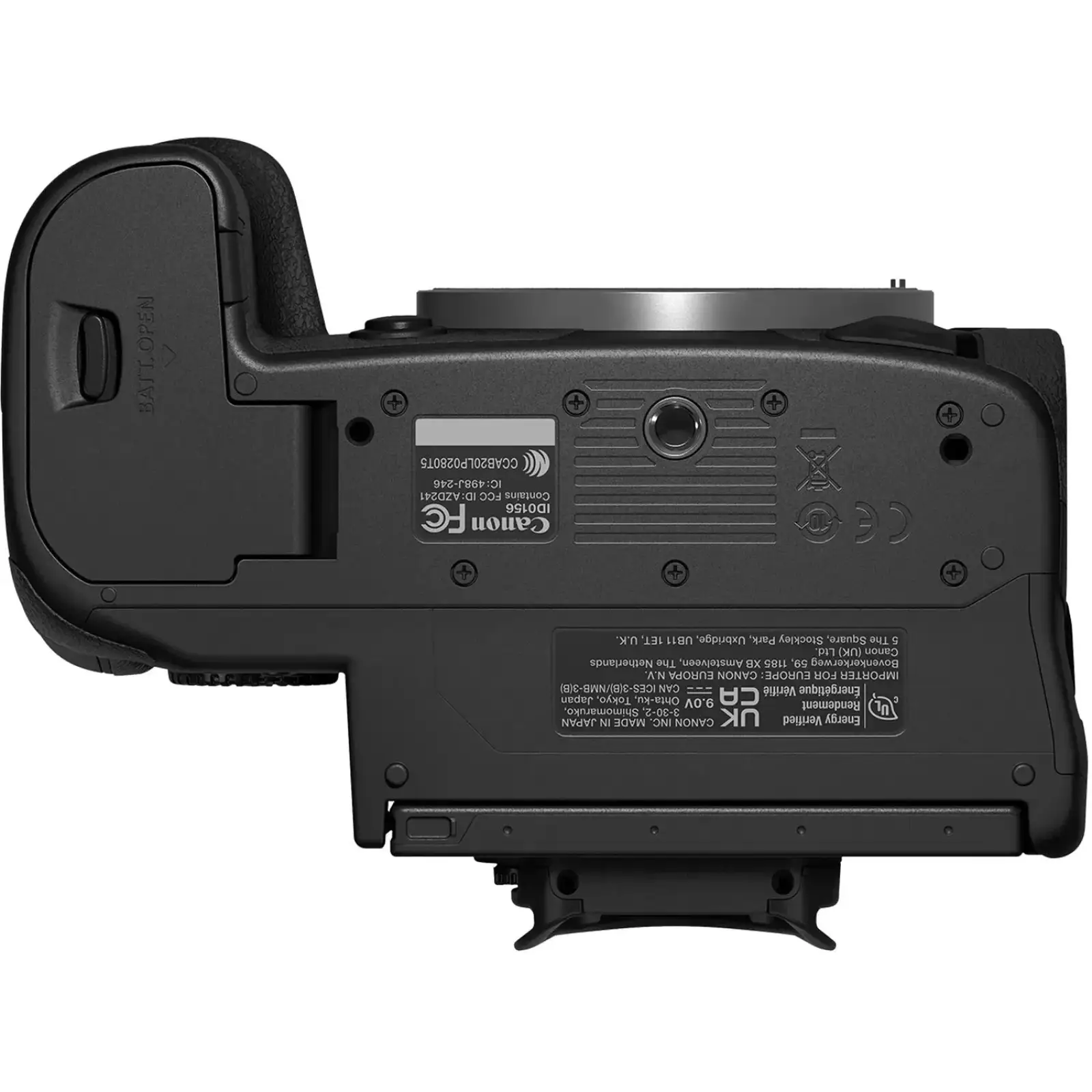 Бездзеркальний фотоапарат Canon EOS R5 C Body Black (5077C003AA)