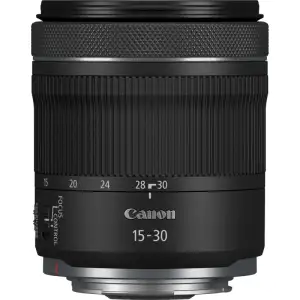 Ширококутний об'єктив Canon RF 15-30mm f/4.5-6.3 IS STM Black (5775C005)