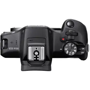 Бездзеркальний фотоапарат Canon EOS R100 Kit RF-S 18-45mm + RF-S 55-210mm IS STM Black (6052C036)