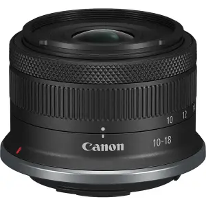 Ширококутний об'єктив Canon RF-S 10-18mm f/4.5-6.3 IS STM Black (6262C005)