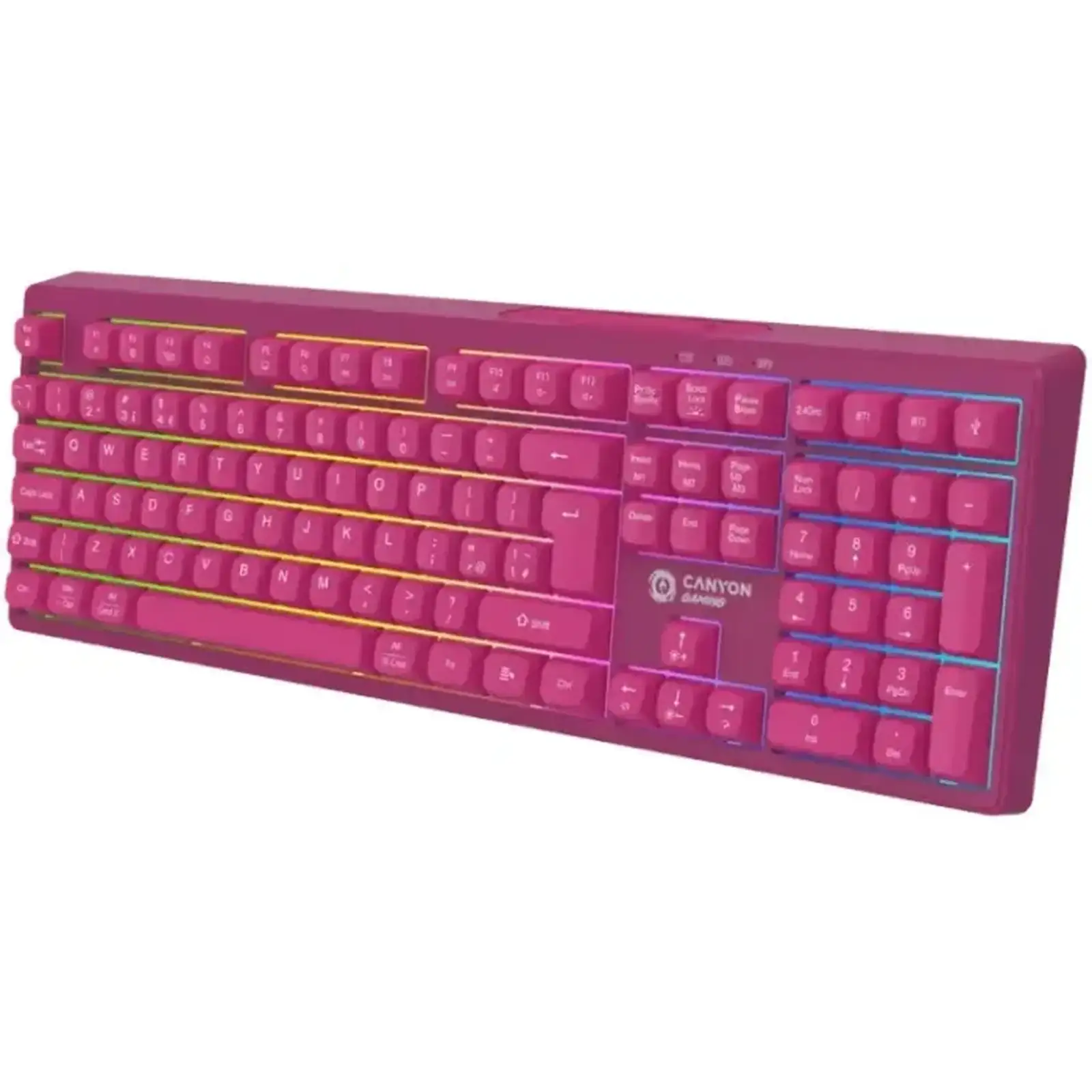 Клавиатура Canyon Fortnax GKW-2 Pink (CND-SKBW2) UA