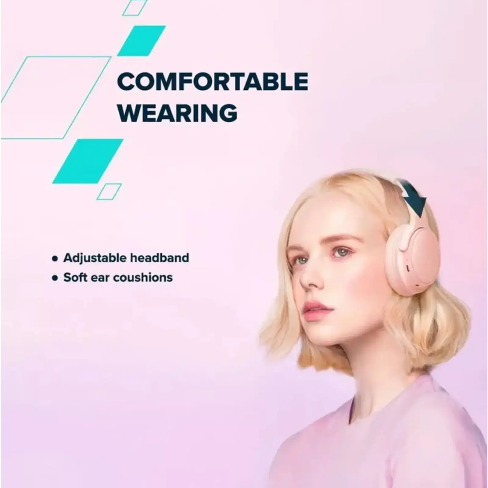 Наушники Canyon OnRiff 4 Pink (CNS-CBTHS4P) UA