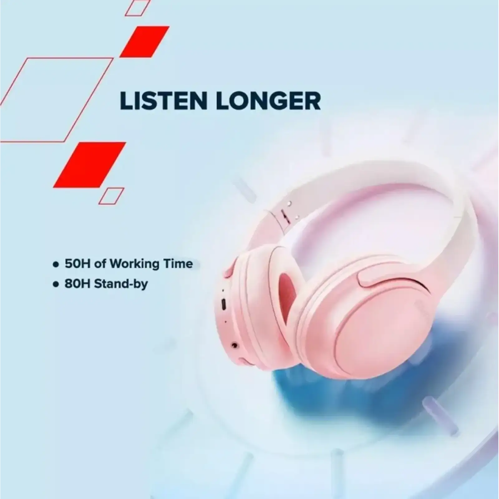 Наушники Canyon OnRiff 4 Pink (CNS-CBTHS4P) UA