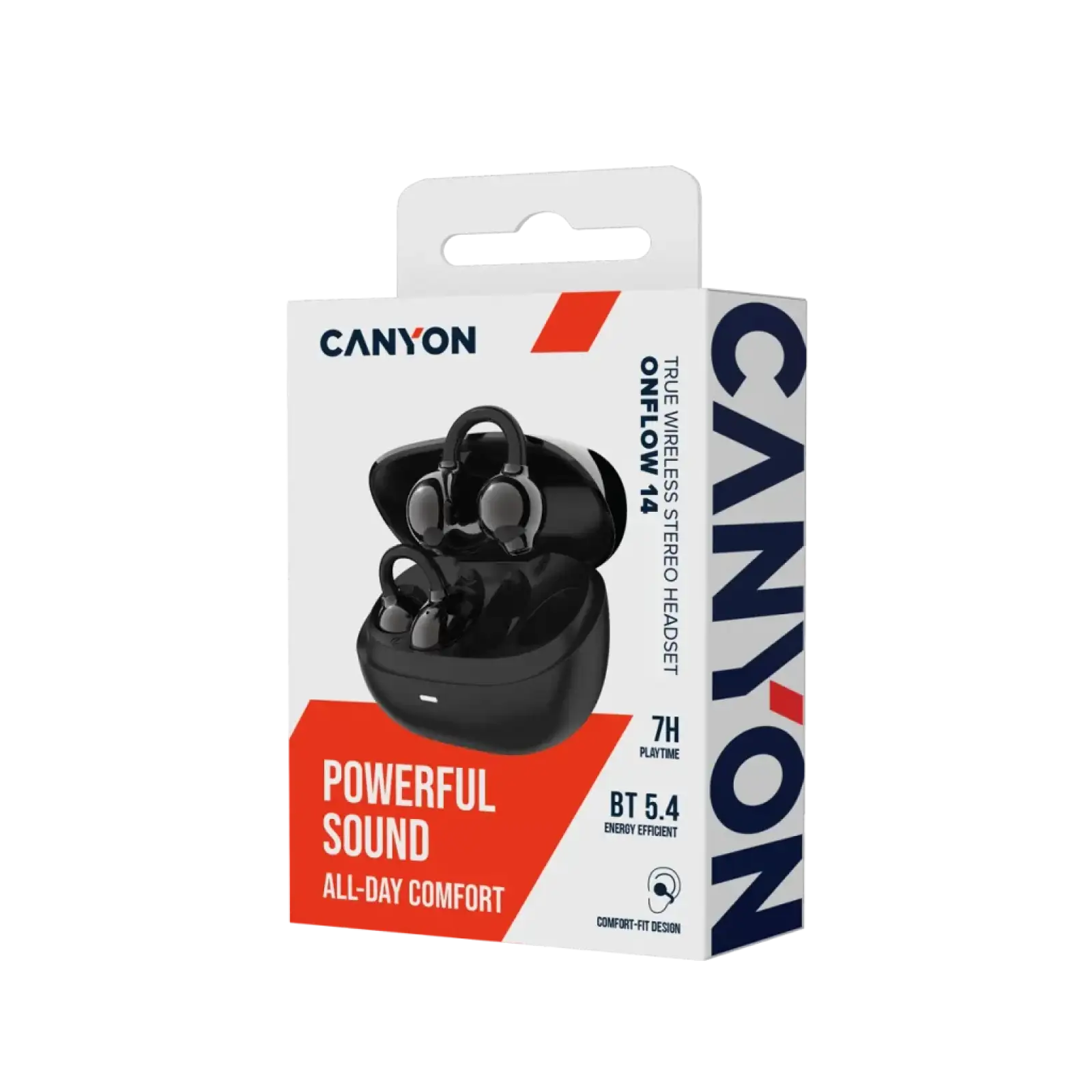 Bluetooth-гарнітура Canyon OnFlow 14 TWS Black (CNS-TWS14B) UA