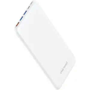 Зовнішній акумулятор Зовн_АКБ Charmast W2002C 26800mAh 15W білий UA