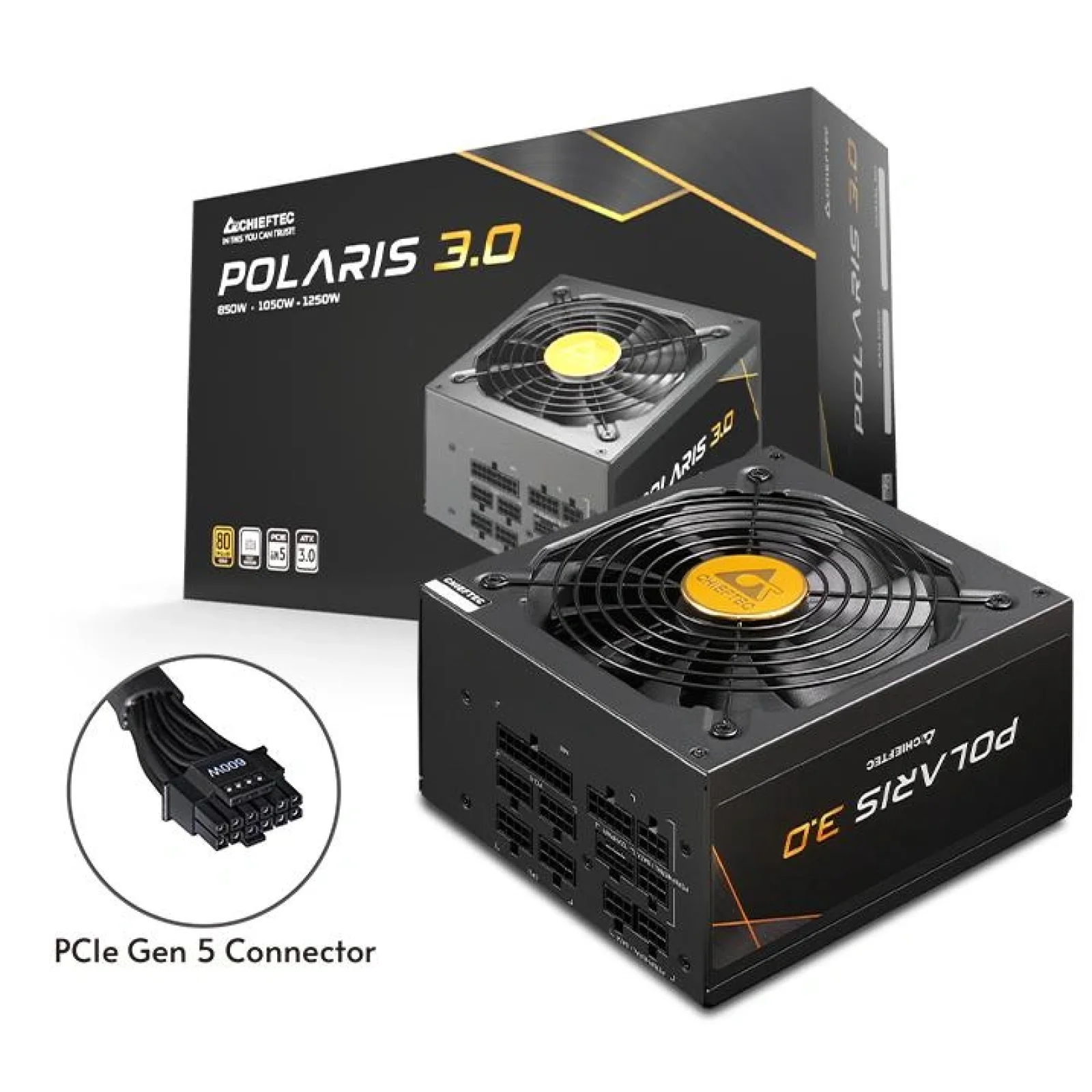 Блок живлення Chieftec POLARIS 3.0 850W (PPS-850FC-A3) UA