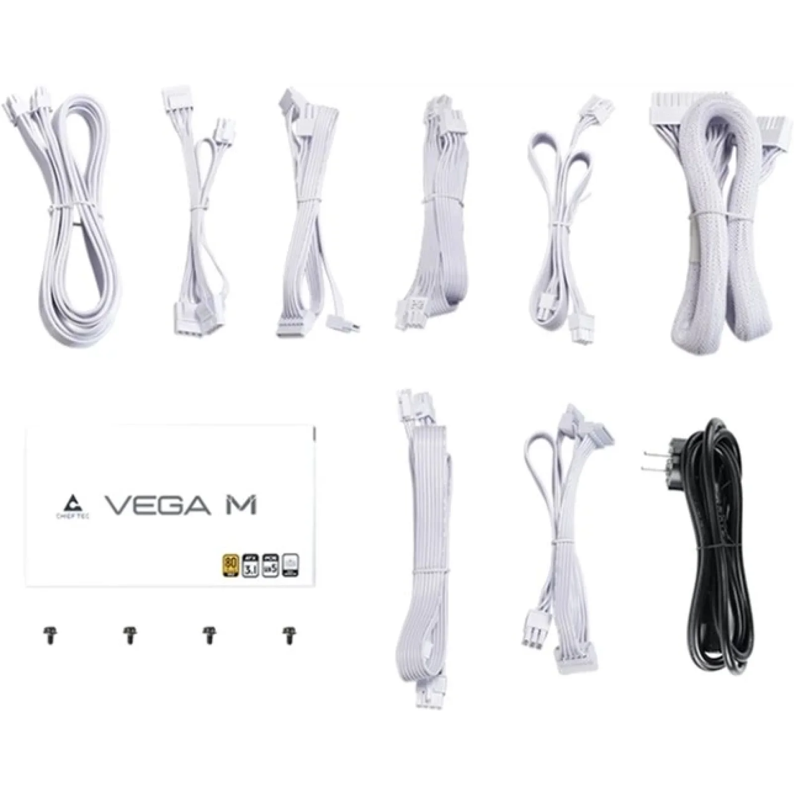 Блок питания Chieftec Vega M 750W White 12VHPW (PPG-750-CW) UA