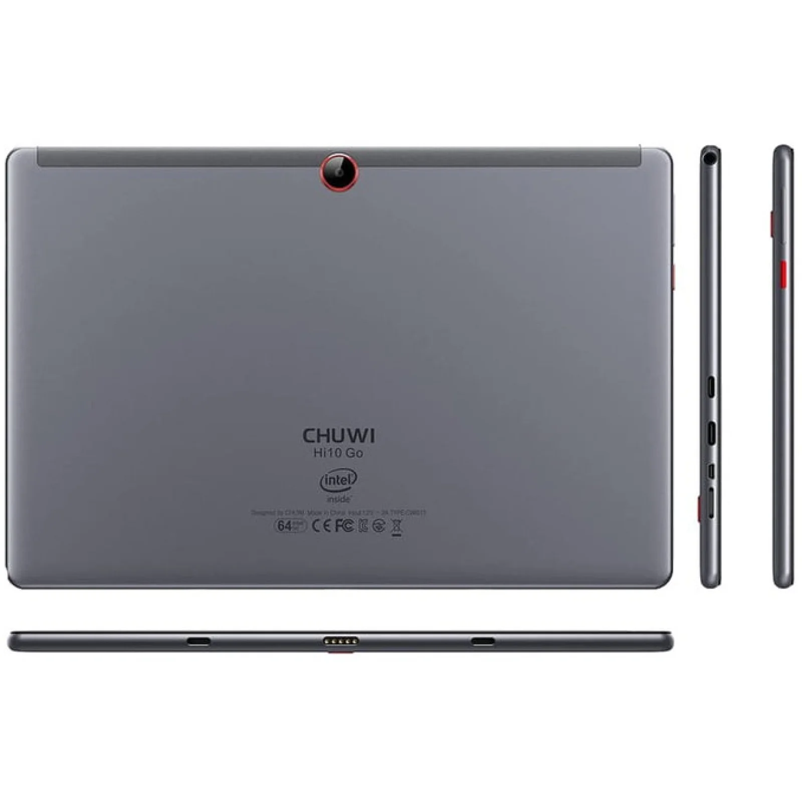Планшет Chuwi Hi10 Go 6/128GB Grey (CWI513/CW-102584) UA