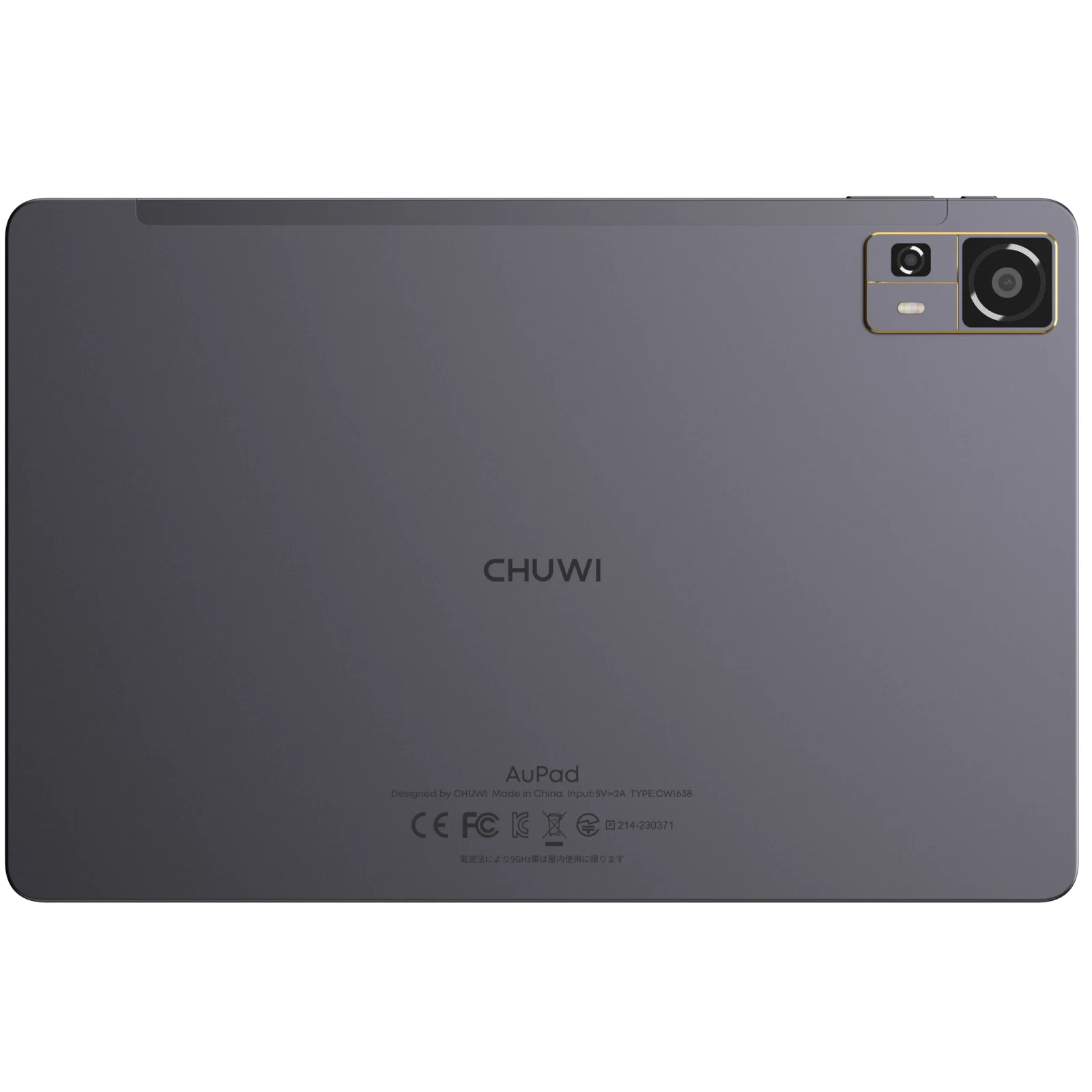 Планшет Chuwi AuPad 8/128GB 4G Grey (CWI638/CW-112700) + Чехол UA