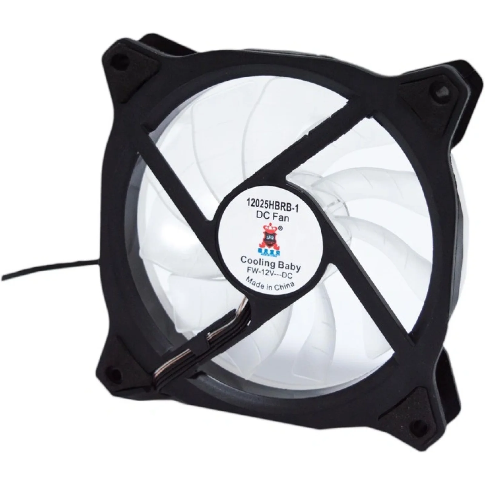 Вентилятор Cooling Baby Rainbow LED (12025HBRB-1) UA