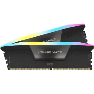 Оперативная память CCorsair 32 GB (2x16GB) DDR5 6000 MHz Vengeance RGB Black (CMH32GX5M2B6000C38)