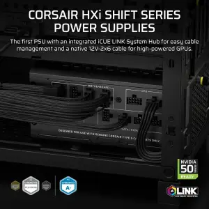 Блок живлення Corsair HX1000i Shift 1000W (CP-9020265-EU) UA