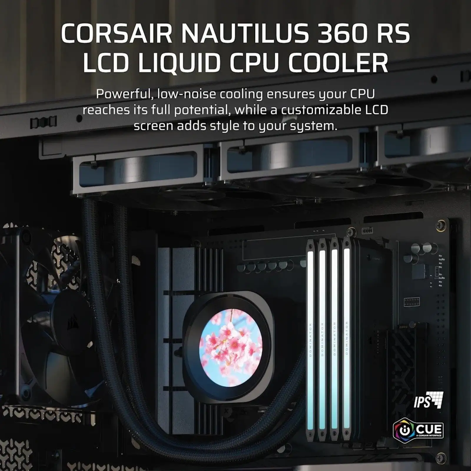 Система водяного охлаждения Corsair Nautilus 360 RS LCD (CW-9061033-WW) UA