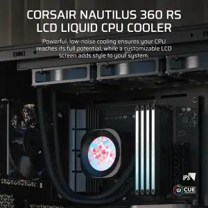 Система водяного охлаждения Corsair Nautilus 360 RS LCD (CW-9061033-WW) UA