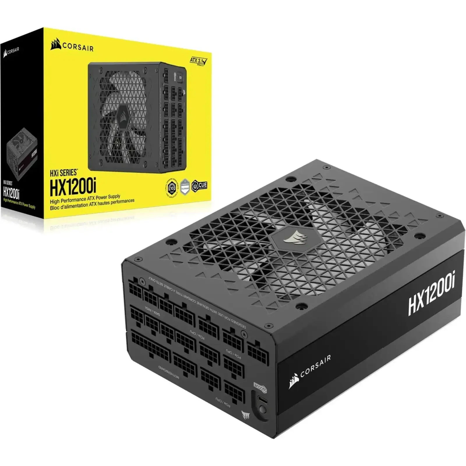 Блок живлення Corsair HX1200i 1200W (CP-9020307-EU) UA