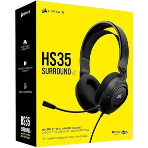 Навушники Corsair HS35 SURROUND v2 Black (CA-9011386)
