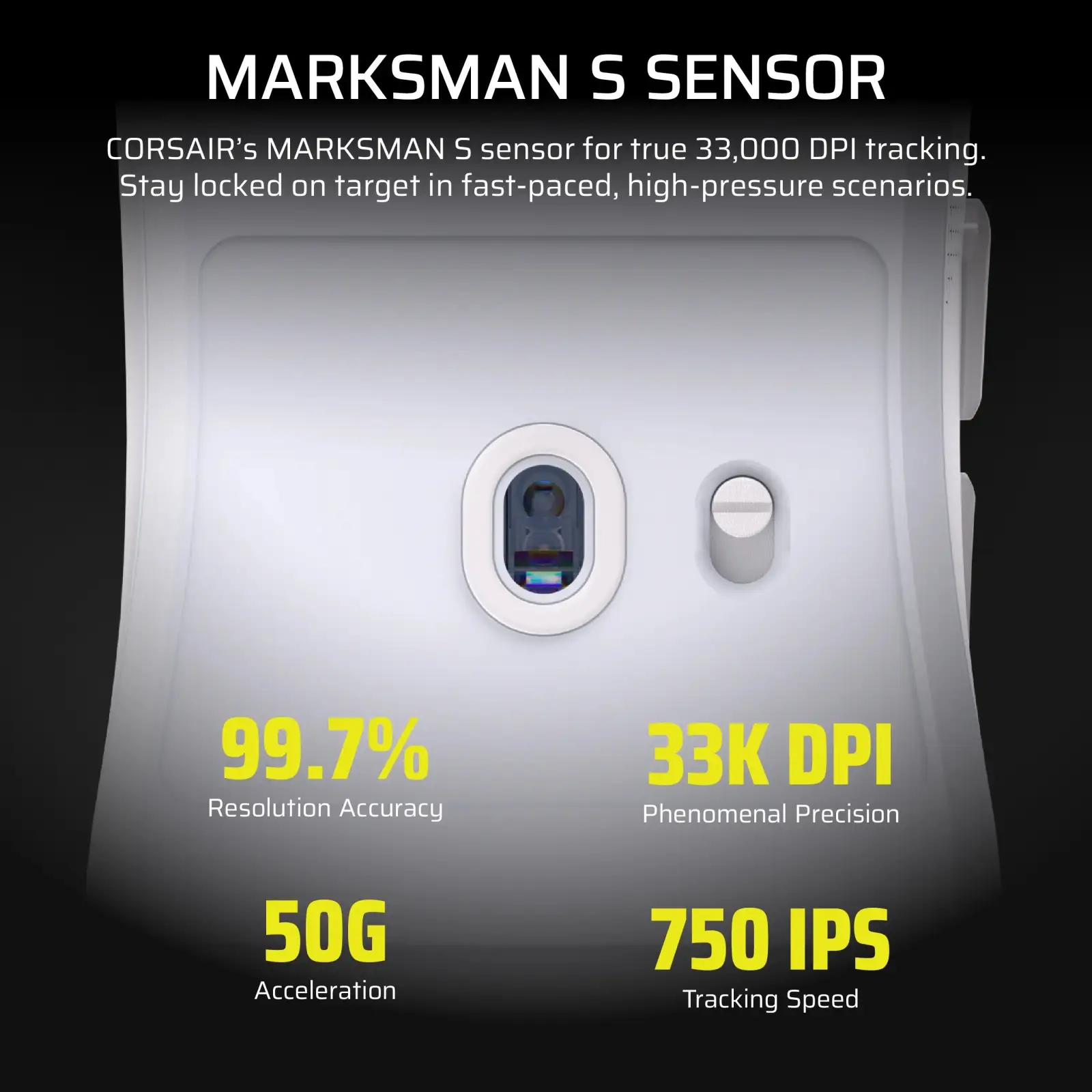 Миша Corsair Sabre V2 Pro Ultralight Wireless Black (CH-931G000-WW)