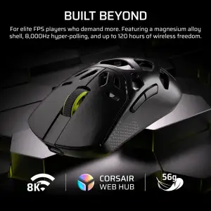 Миша Corsair SABRE v2 PRO WIRELESS MG Black (CH-931G100-WW)