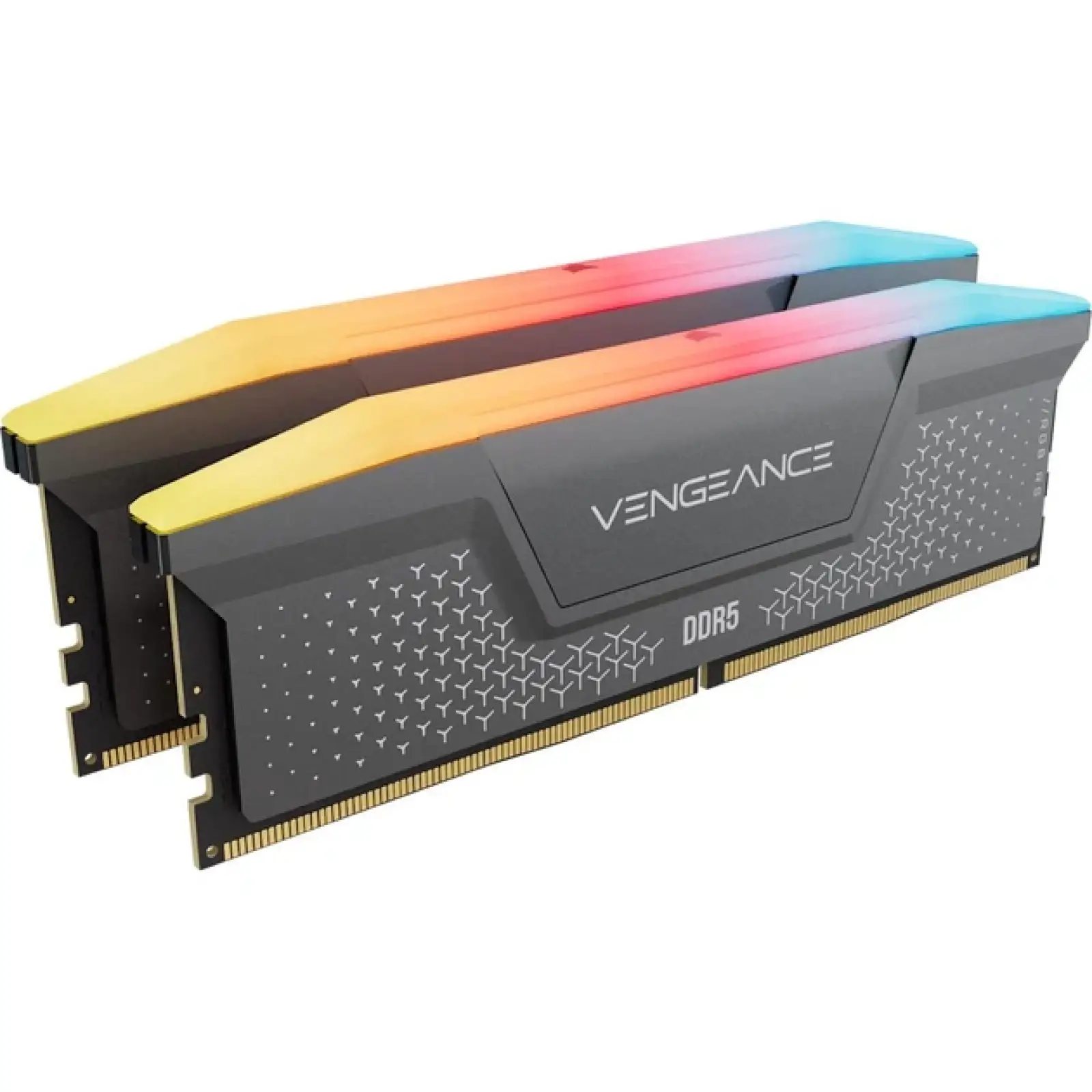 Оперативна пам'ять Corsair 32 GB (2x16GB) DDR5 5200 MHz Vengeance RGB RS Gray (CMG32GX5M2B5200Z40)