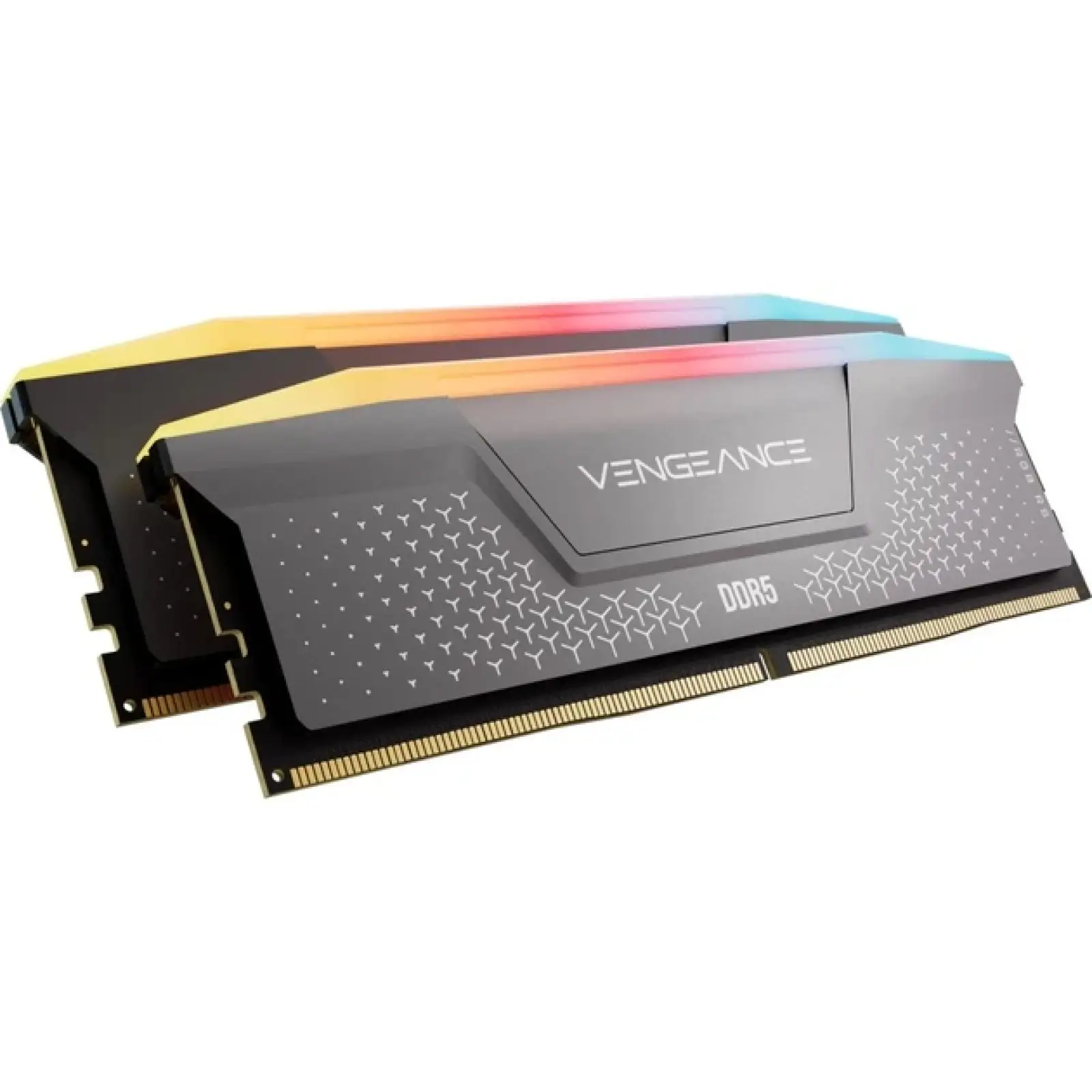 Оперативна пам'ять Corsair 32 GB (2x16GB) DDR5 5200 MHz Vengeance RGB RS Gray (CMG32GX5M2B5200Z40)