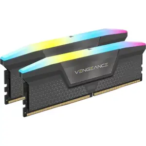 Оперативна пам'ять Corsair 64 GB (2x32GB) DDR5 5200 MHz Vengeance RGB Gray (CMH64GX5M2D6000Z40)