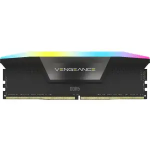 Оперативная память Corsair 64 GB (2x32 GB) DDR5 6400 MHz Vengeance RGB Black (CMH64GX5M2Y6400C32)