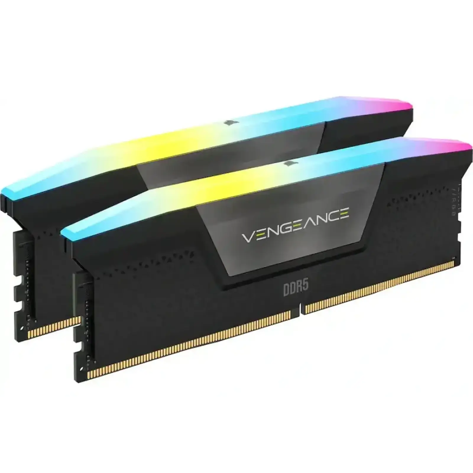 Оперативная память Corsair 64 GB (2x32 GB) DDR5 6400 MHz Vengeance RGB Black (CMH64GX5M2Y6400C32)