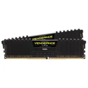 Оперативна пам'ять Corsair 16 GB (2x8GB) DDR4 3000 MHz Vengeance LPX Black (CMK16GX4M2D3000C16)
