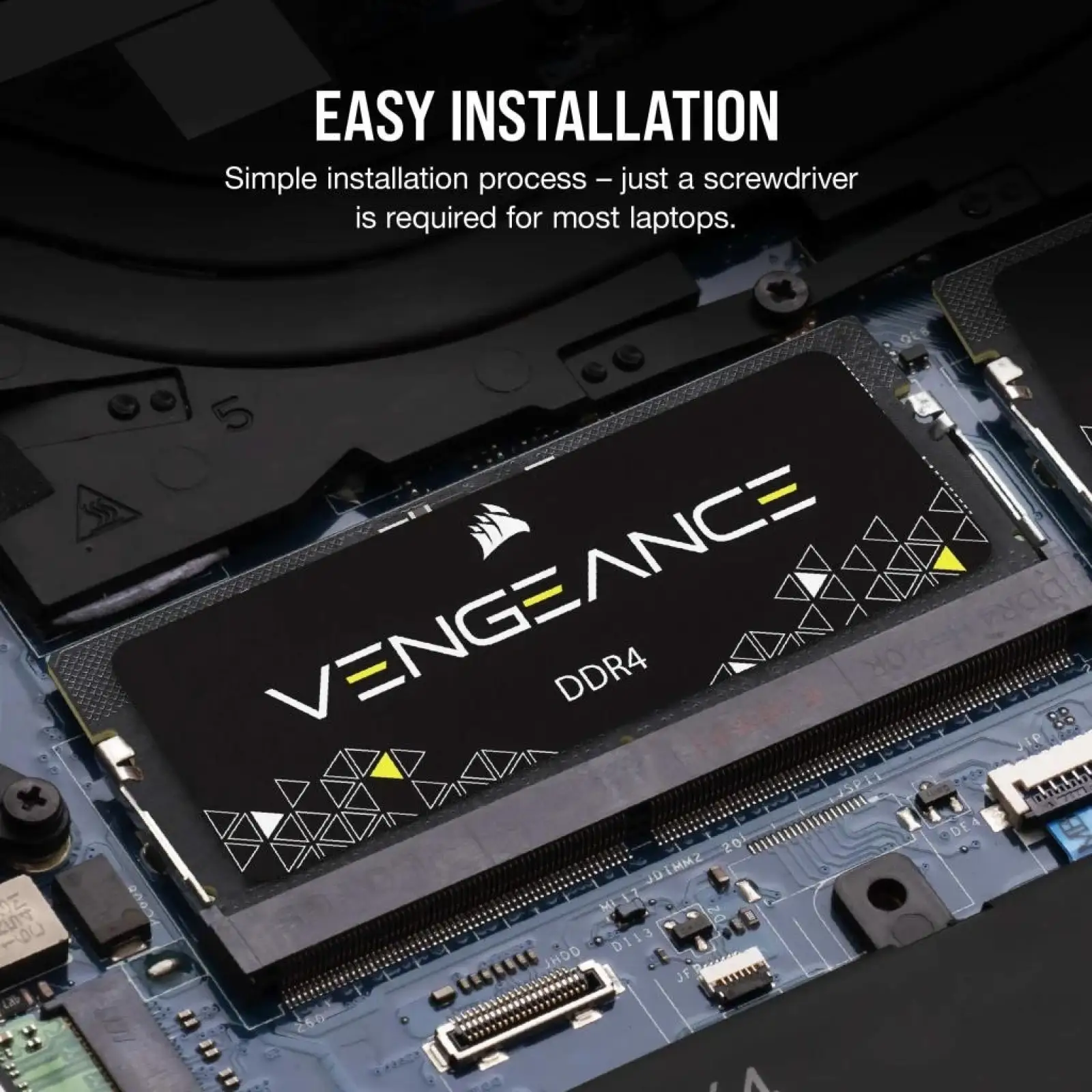Оперативная память Corsair 32 GB (2x16GB) SO-DIMM DDR4 3200 MHz Vengeance (CMSX32GX4M2A3200C22)
