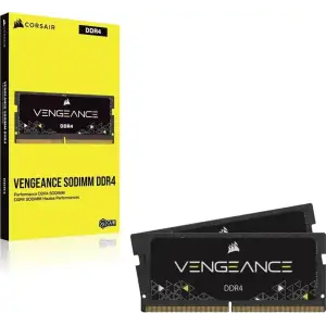 Оперативная память Corsair 32 GB (2x16GB) SO-DIMM DDR4 3200 MHz Vengeance (CMSX32GX4M2A3200C22)