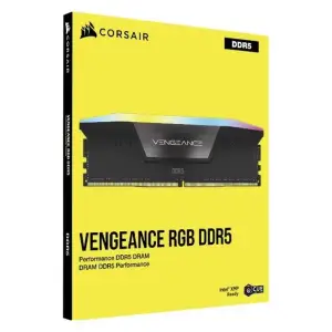 Оперативна пам'ять Corsair 32 GB (2x16GB) DDR5 6000 MHz Vengeance RGB RS (CMG32GX5M2E6000Z36)