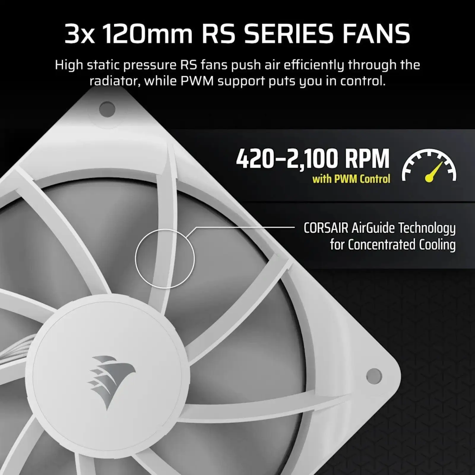 Система водяного охолодження Corsair Nautilus 360 RS LCD White (CW-9061034-WW) UA