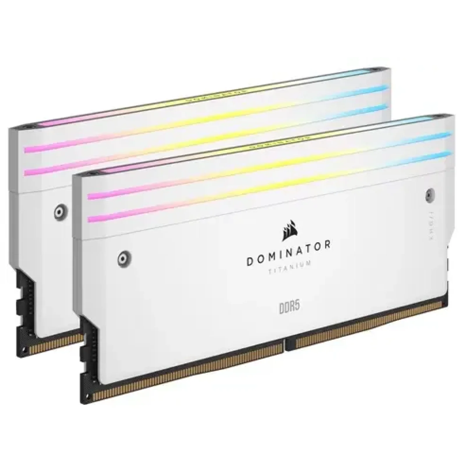 Оперативная память Corsair 32 GB DDR5 7200 MHz Dominator Titanium RGB White (CMP32GX5M2X7200C34W)