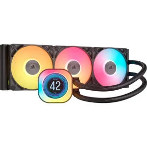 Система водяного охолодження Corsair iCUE LINK TITAN 360 RX LCD Black (CW-9061023-WW)