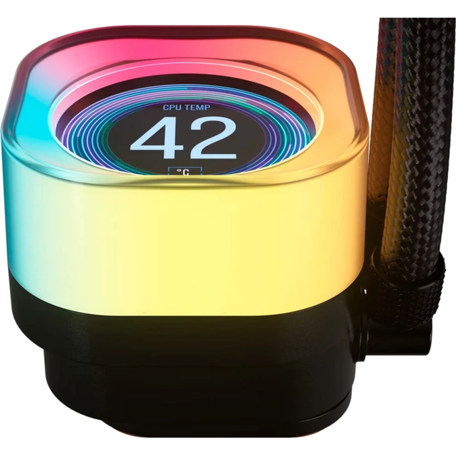 Система водяного охолодження Corsair iCUE LINK TITAN 360 RX LCD Black (CW-9061023-WW)