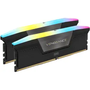 Оперативная память CCorsair 32 GB (2x16GB) DDR5 6000 MHz Vengeance RGB Black (CMH32GX5M2B6000C38)