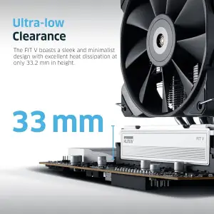 Оперативная память KLEVV FIT V DDR5 32GB (2x16GB) 6000MHz CL30 (KD5AGU880-60A300F)