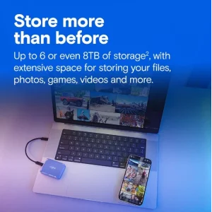 SSD зовнішній Crucial X10 1 TB Blue (CT1000X10SSD9) UA