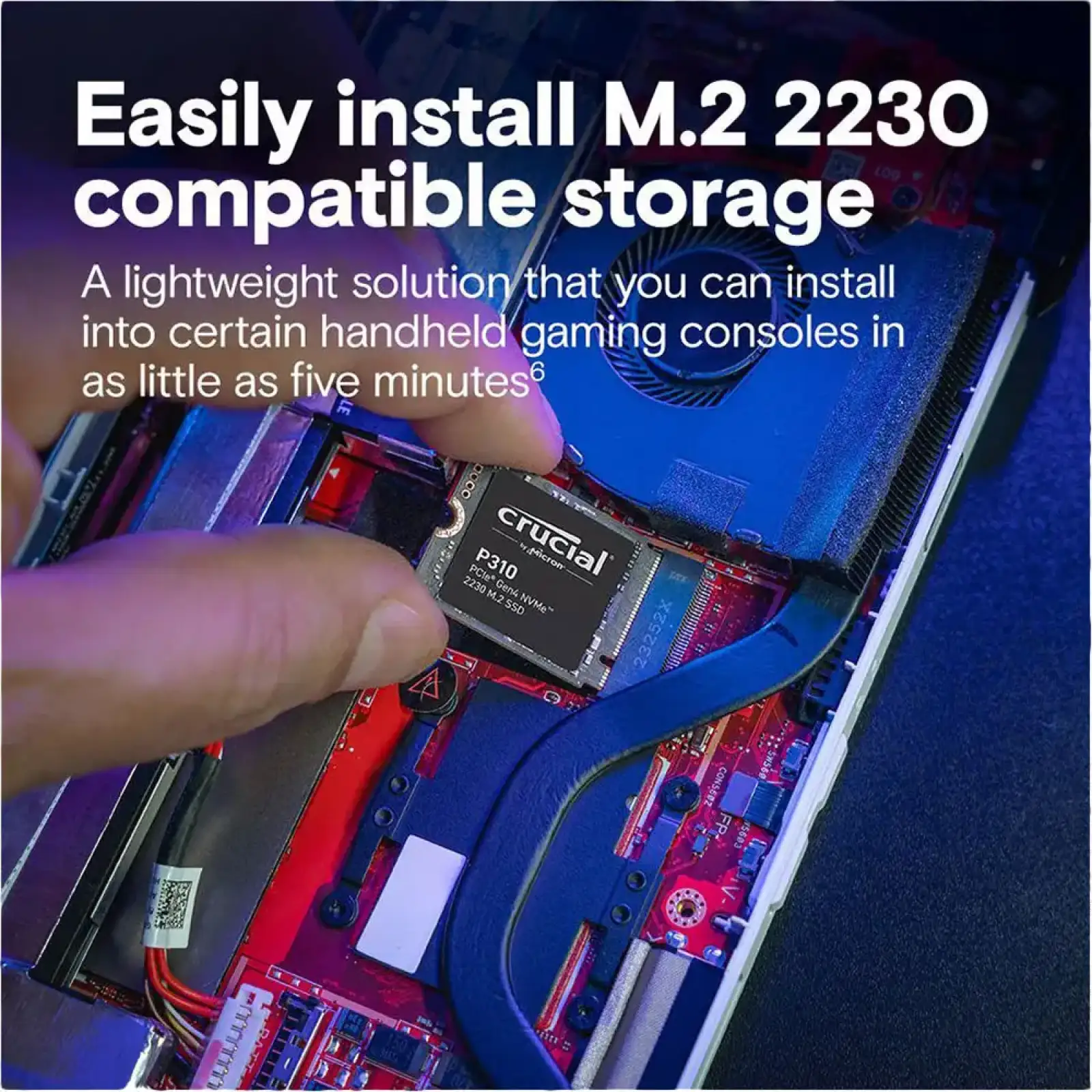 SSD накопичувач Crucial M.2 2230 2TB P310 (CT2000P310SSD2) UA