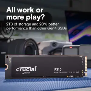 SSD накопитель Crucial P310 4 TB (CT4000P310SSD8)