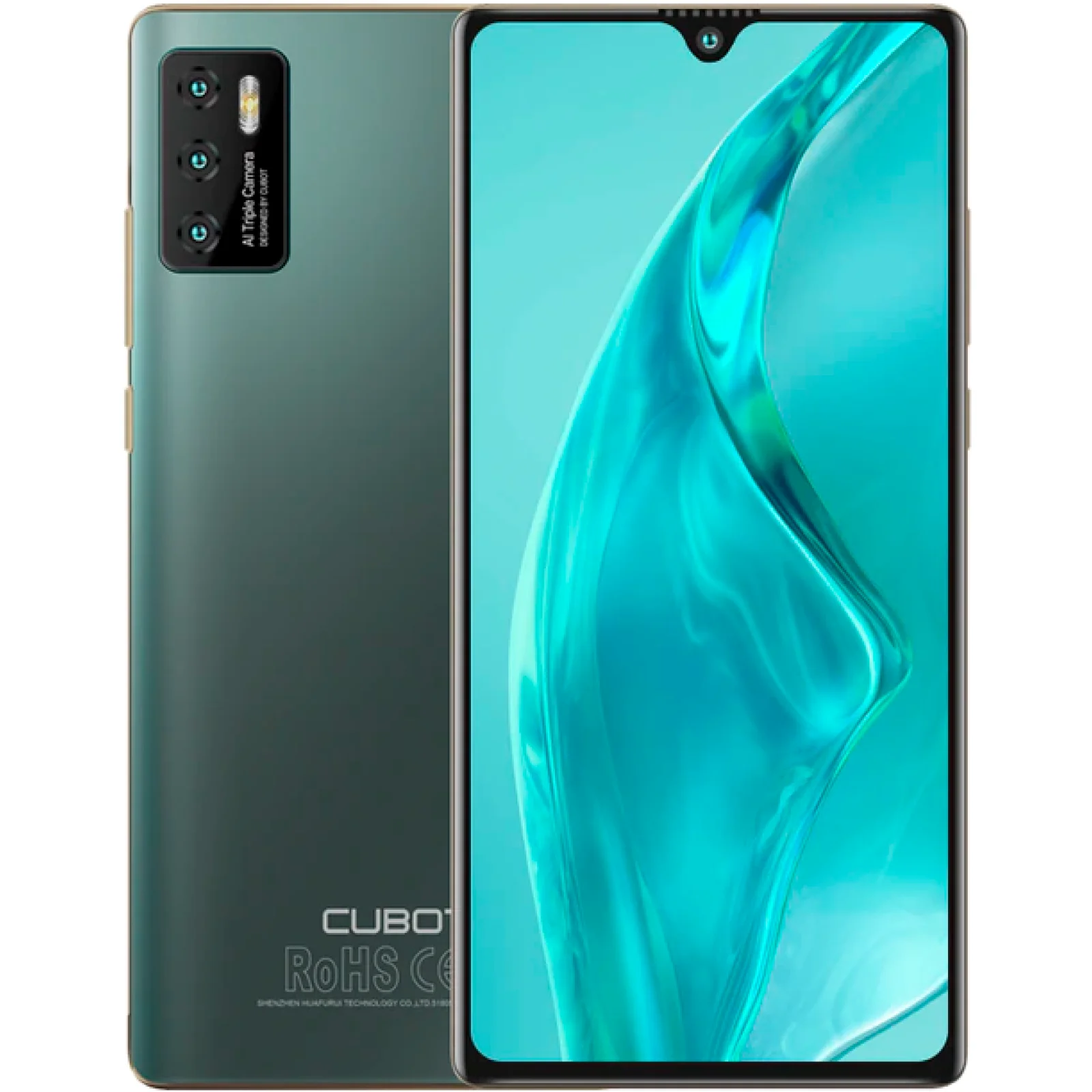 Смартфон Cubot P50 6/128GB Green EU