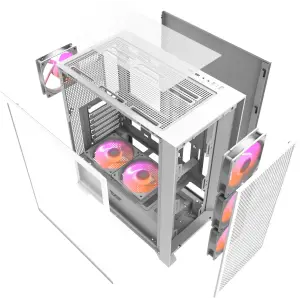 Корпус DarkFlashDRX70 Mesh White Без БЖ (DRX70 MESH WHITE) UA