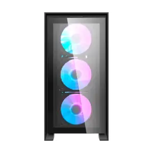 Корпус DarkFlash DRX70 Glass Black Без БП (DRX70 GLASS BLACK) UA