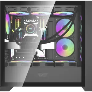 Корпус DarkFlash DRX90 Mesh Black Без БЖ (DRX90 MESH BLACK) UA