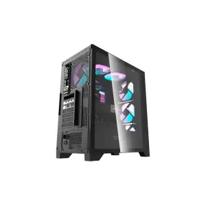 Корпус DarkFlash DRX70 Glass Black Без БП (DRX70 GLASS BLACK) UA