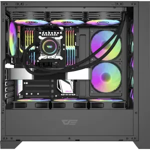 Корпус DarkFlash DRX90 Mesh Black Без БЖ (DRX90 MESH BLACK) UA