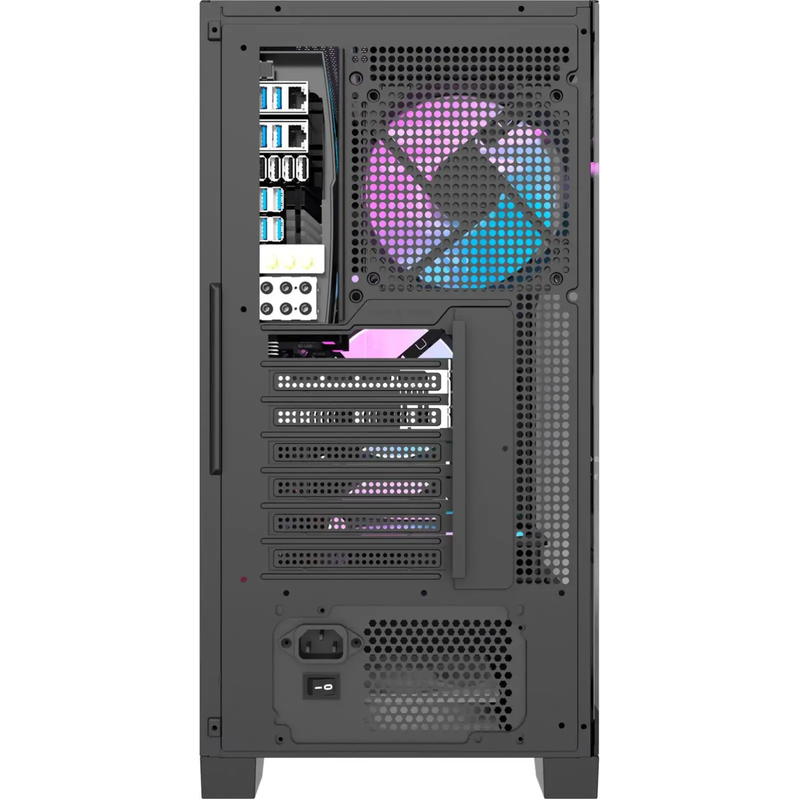 Корпус DarkFlash DRX70 Glass Black Без БП (DRX70 GLASS BLACK) UA
