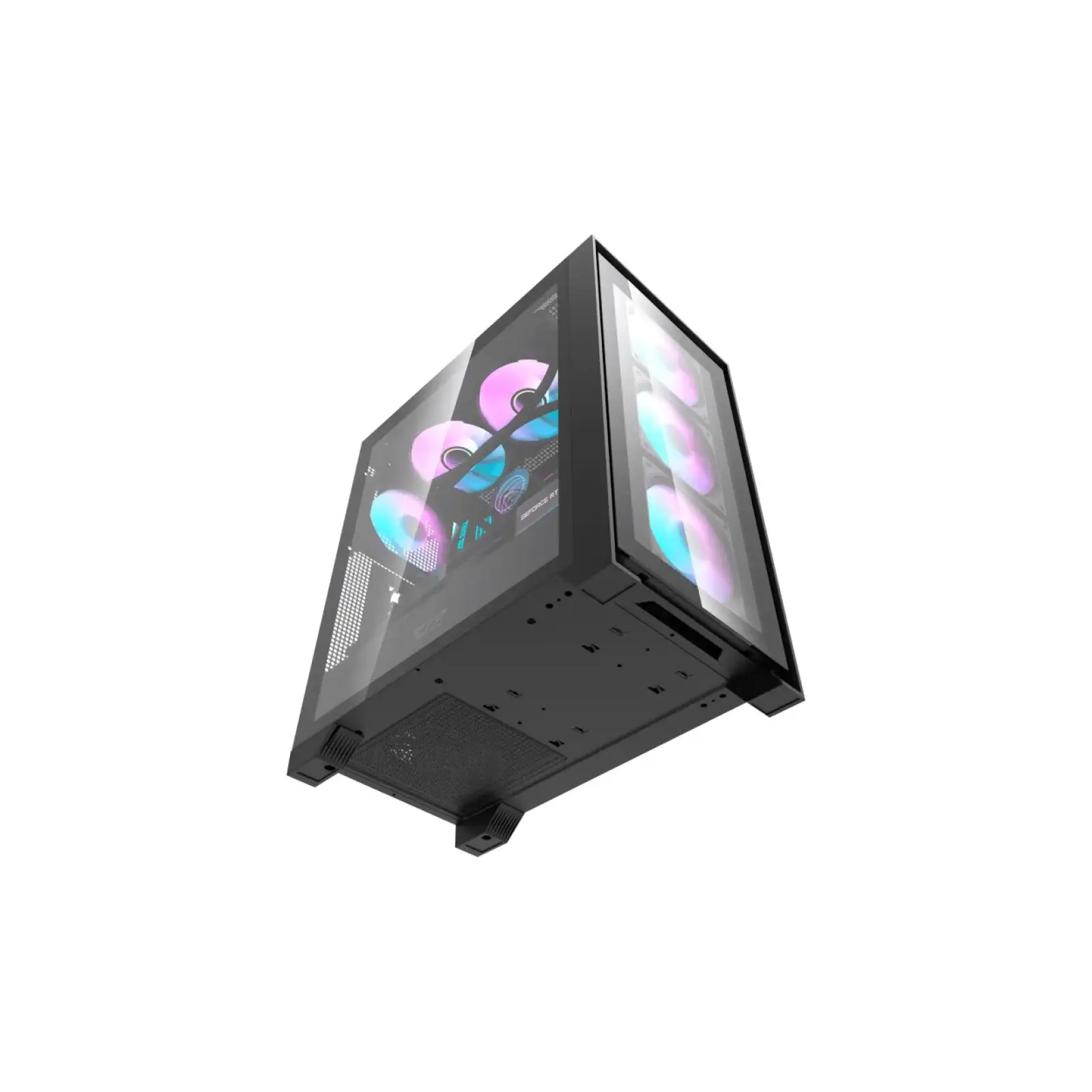 Корпус DarkFlash DRX70 Glass Black Без БП (DRX70 GLASS BLACK) UA