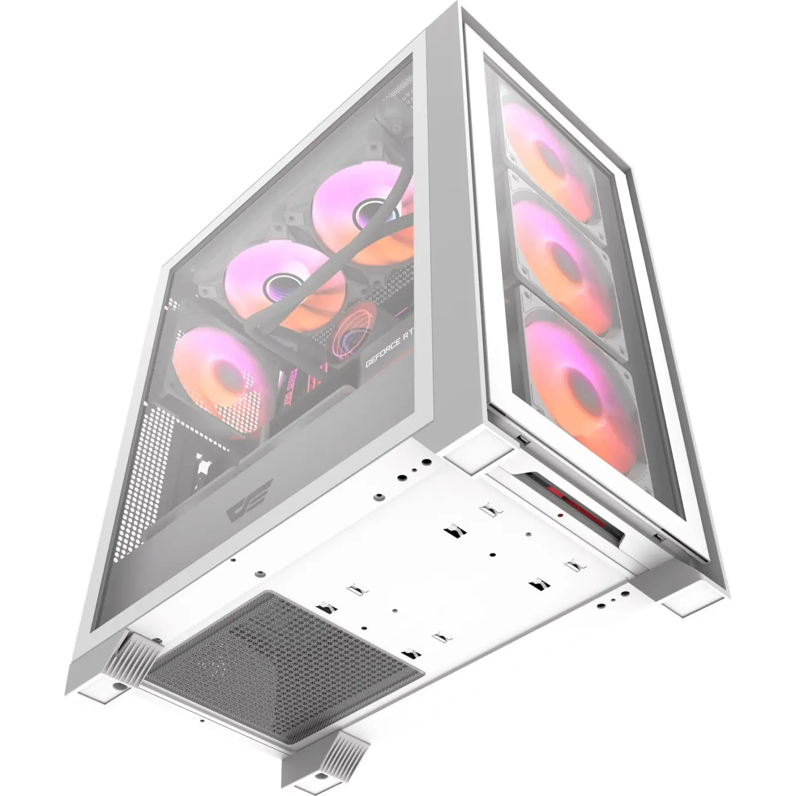 Корпус DarkFlash DRX70 Glass White Без БЖ (DRX70 GLASS WHITE) UA