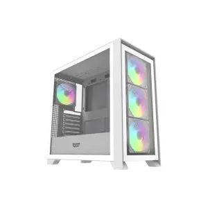 Корпус DarkFlash DRX90 Glass White Без БЖ (DRX90 GLASS WHITE) UA